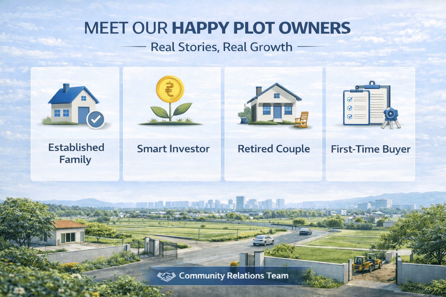 Meet Our Happy Plot Owners: Real Stories, Real Growth