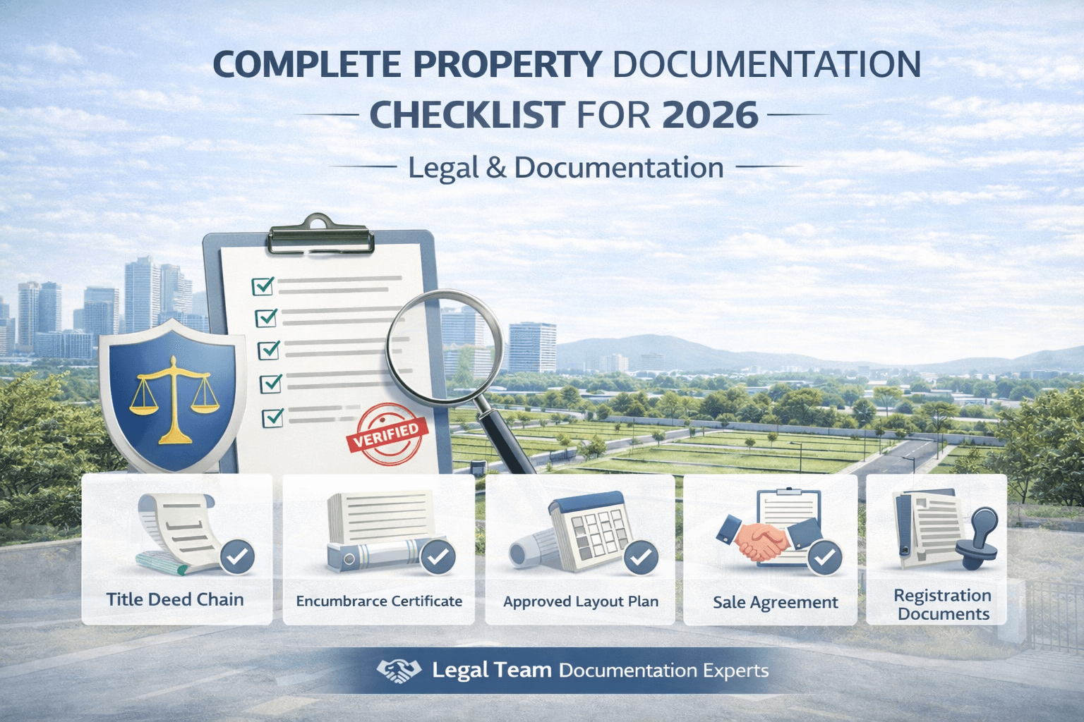 Complete Property Documentation Checklist for 2026