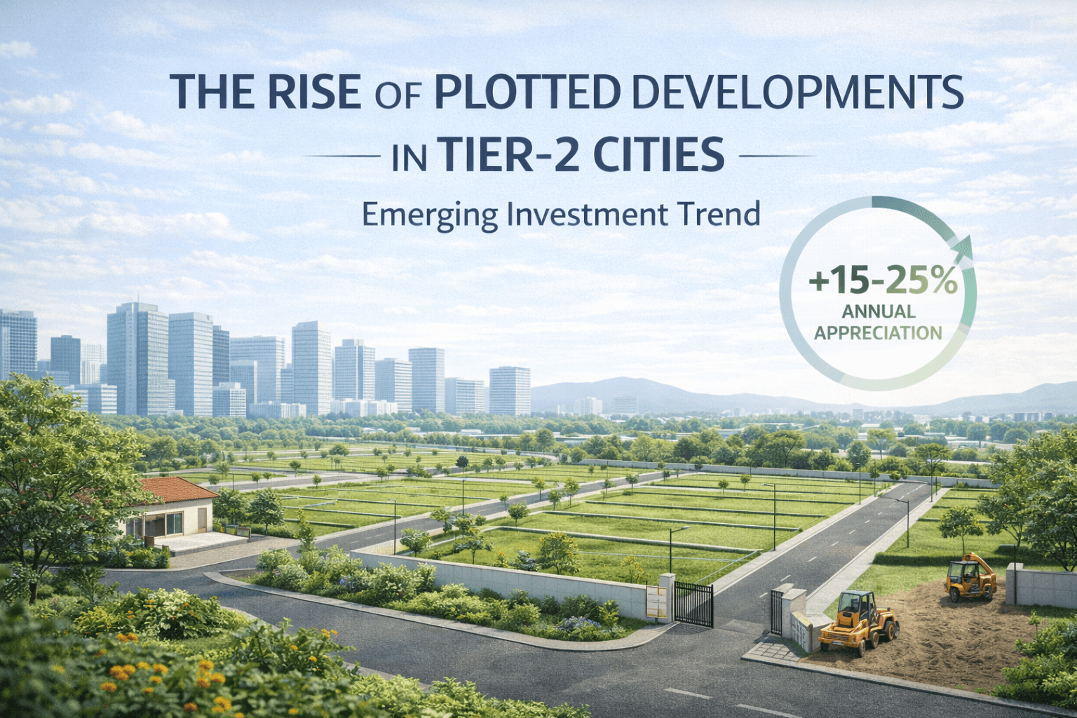 The Rise of Plotted Developments in Tier-2 Cities